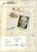 Sir Elwyn Jones - Vintage Photograph