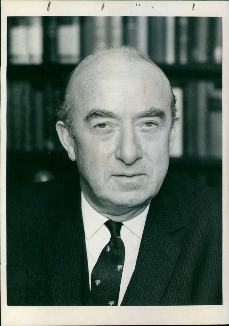 Sir Elwyn Jones - Vintage Photograph