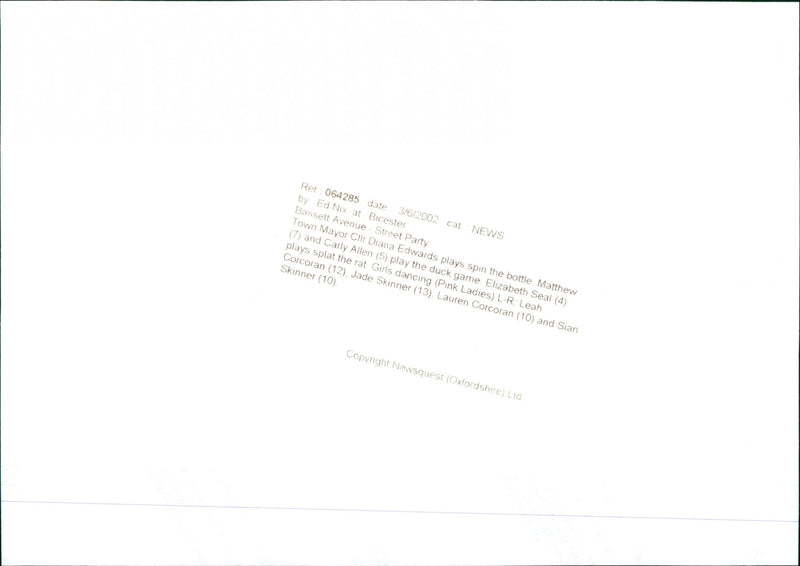 Diana Edwards - Vintage Photograph