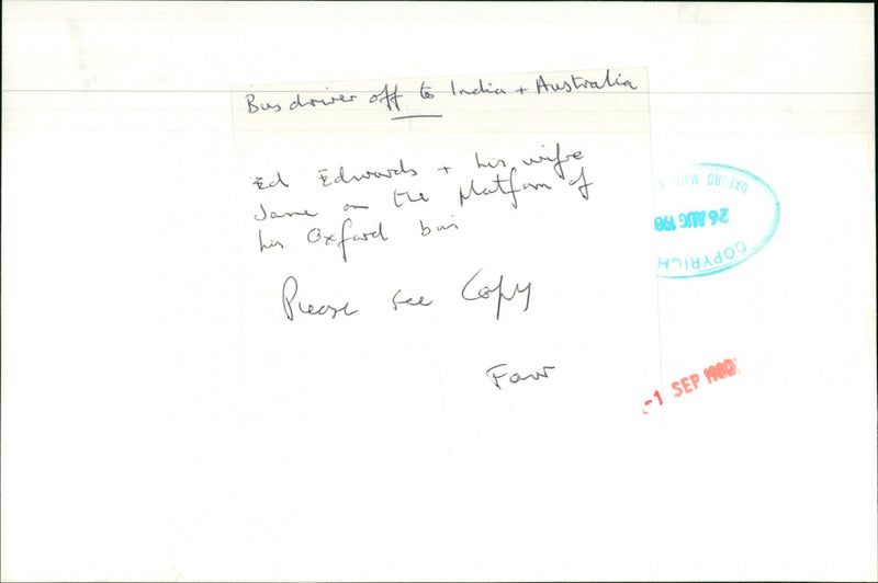 Ed Edwards - Vintage Photograph