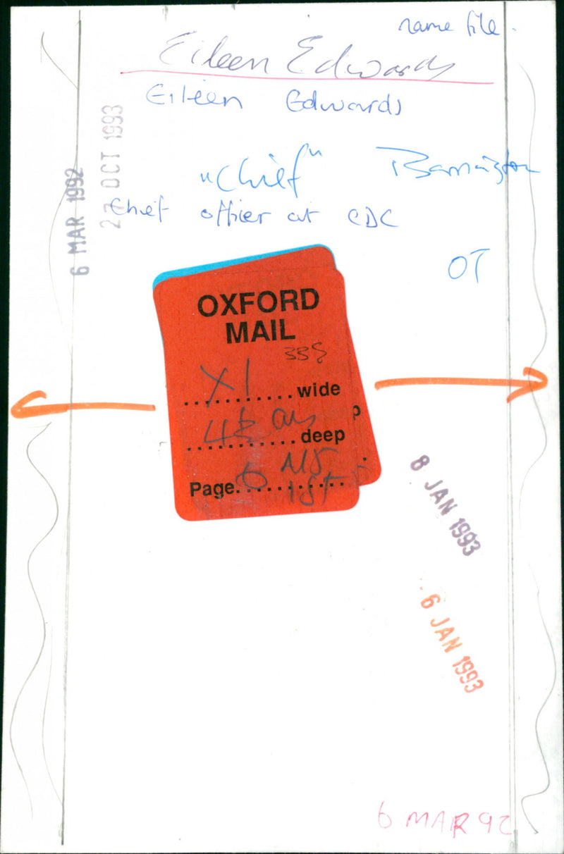 Eileen Edwards - Vintage Photograph