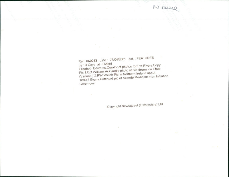 Elizabeth Edwards - Vintage Photograph