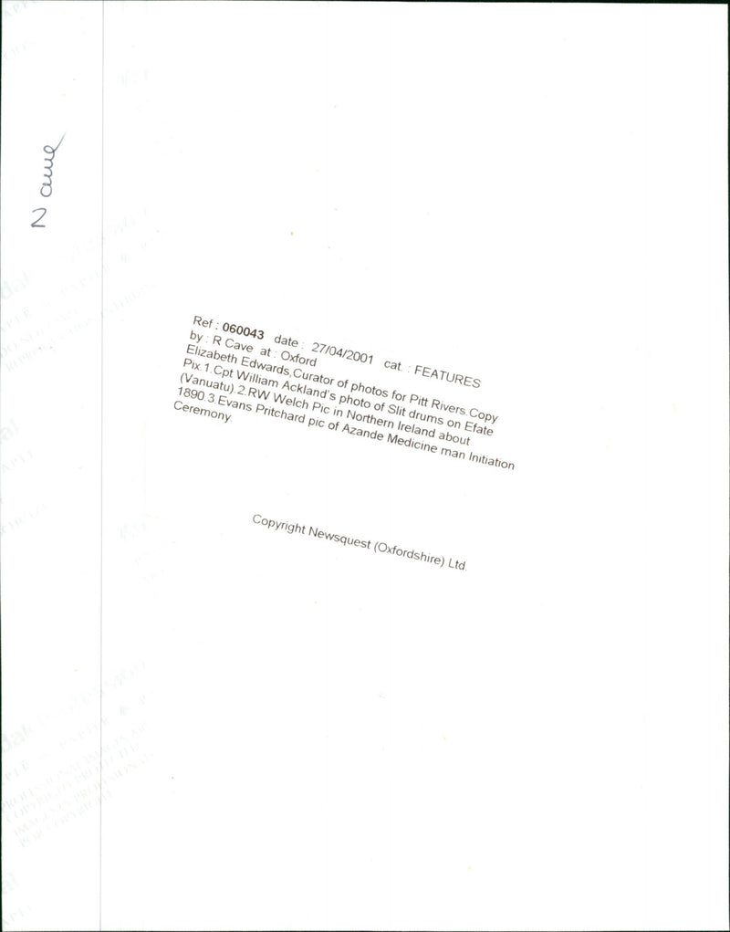 Elizabeth Edwards - Vintage Photograph