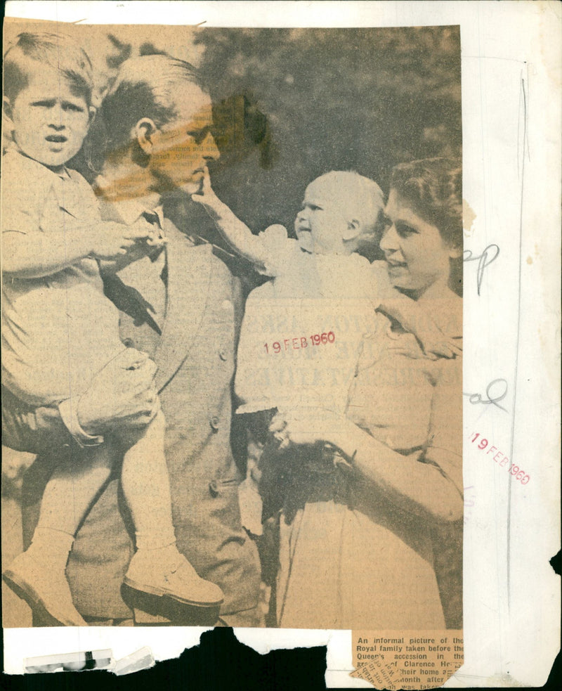 The Royal Family - Vintage Photograph