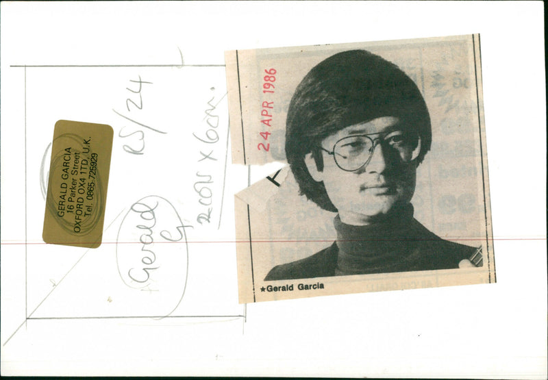 Gerald Garcia - Vintage Photograph