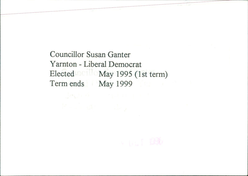 Susan Ganter - Vintage Photograph