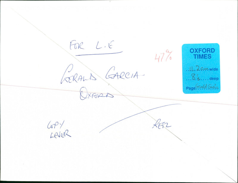 Gerald Garcia - Vintage Photograph