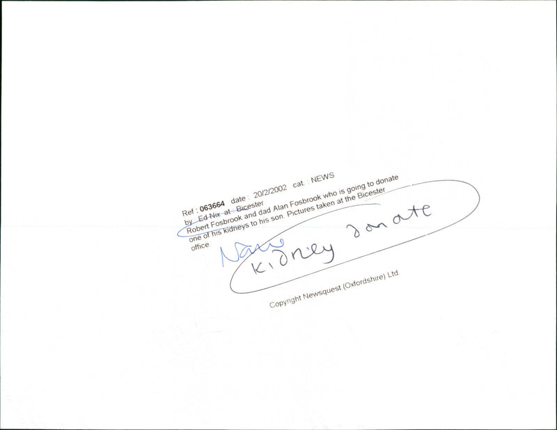 Robert Fosbrook - Vintage Photograph