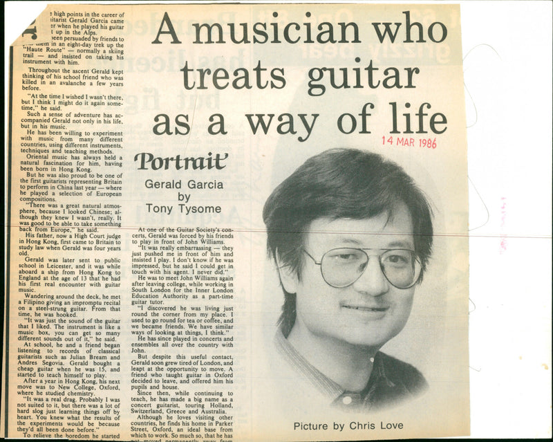 Gerald Garcia - Vintage Photograph