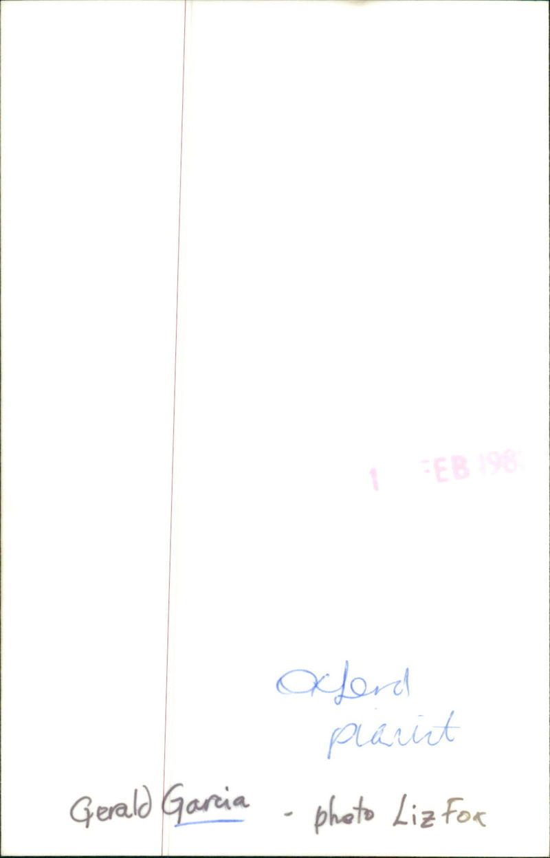 Gerald Garcia - Vintage Photograph