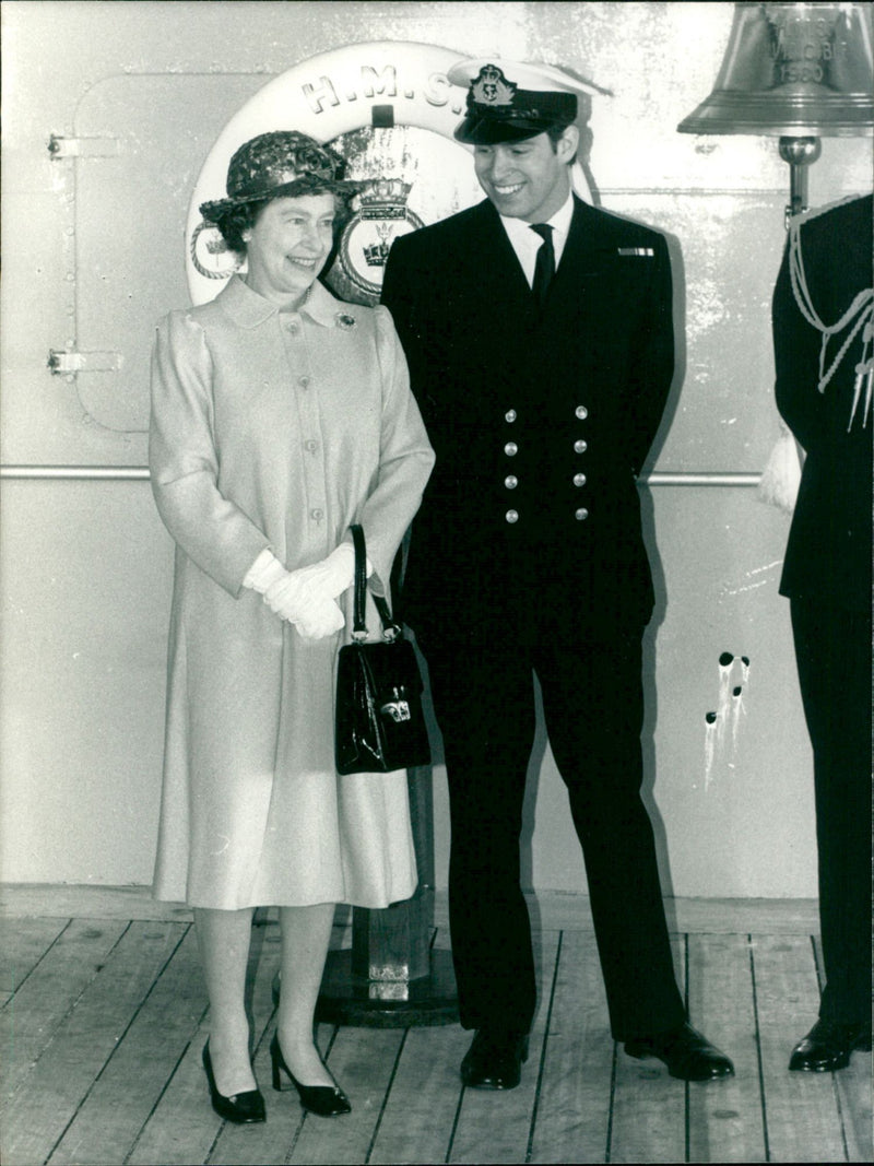 Queen Elizabeth II and the Duke of Edinburgh - Vintage Photograph