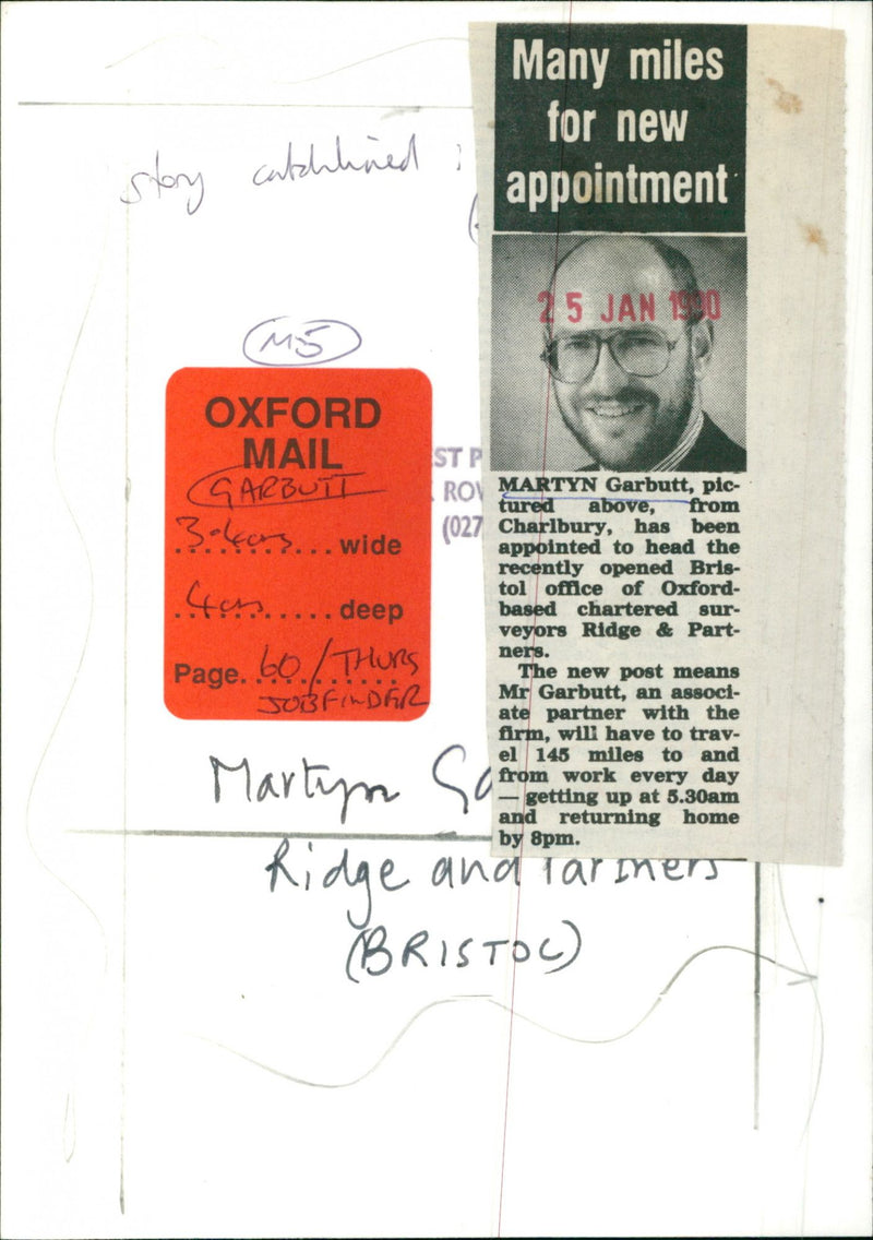 Martyn Garbutt - Vintage Photograph