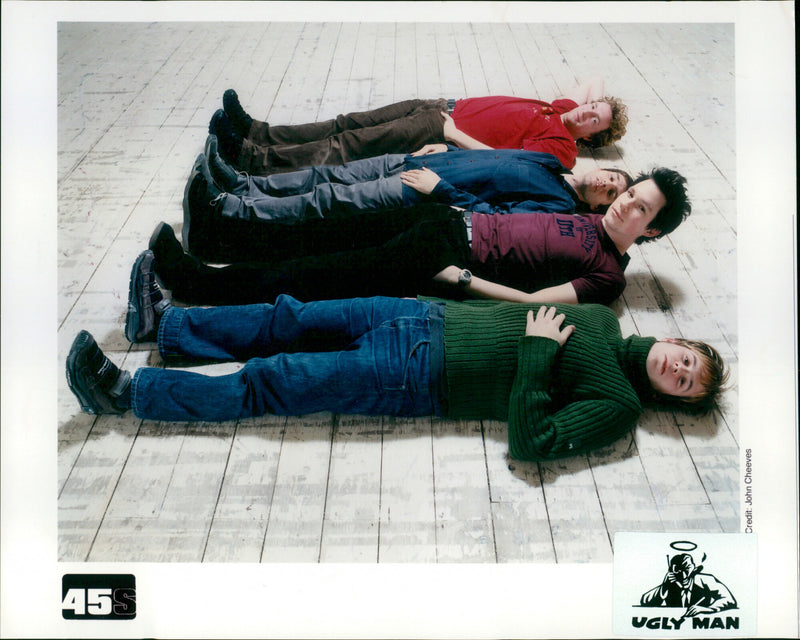 45's - Vintage Photograph