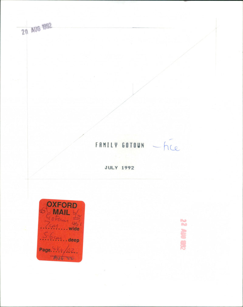 Family Gotown - Vintage Photograph