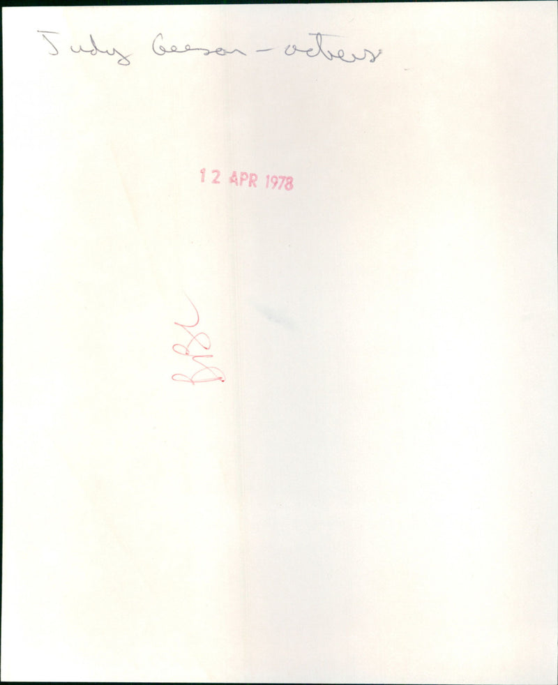 Judy Geeson - Vintage Photograph