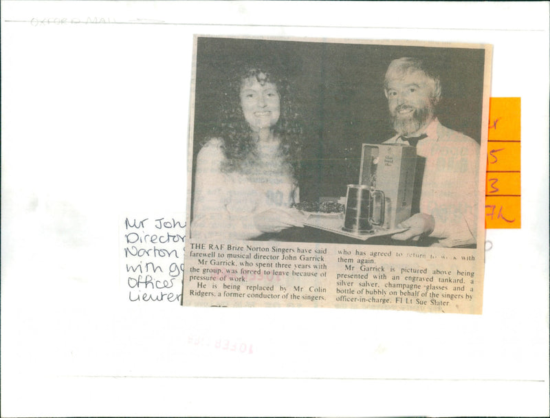 John Garrick - Vintage Photograph