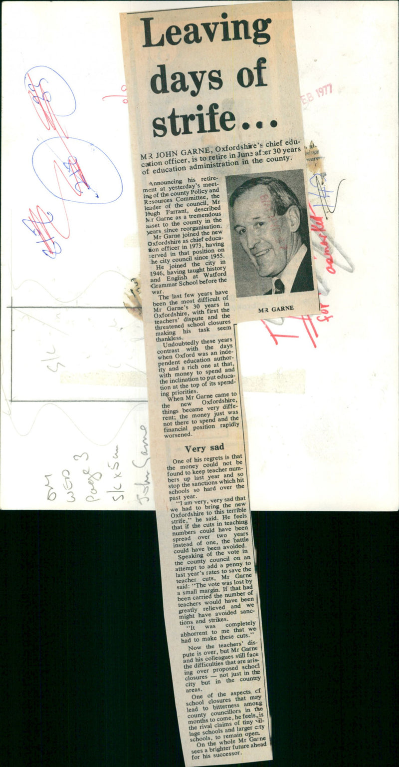 John Garne - Vintage Photograph