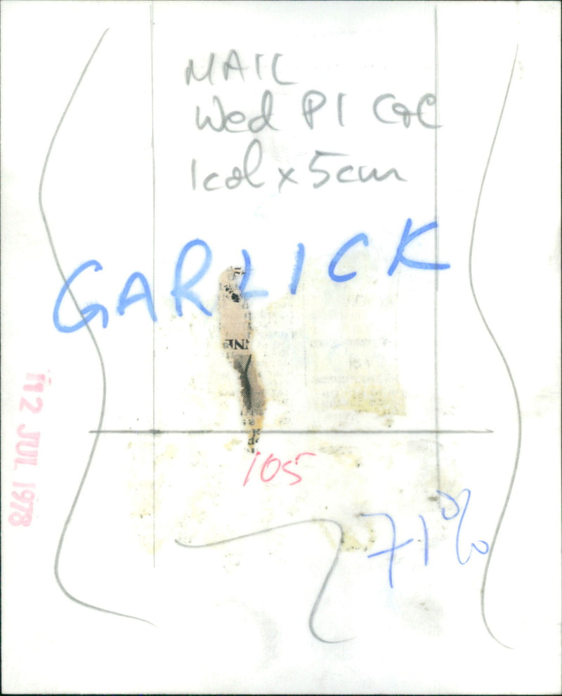 Mr. Garlick - Vintage Photograph