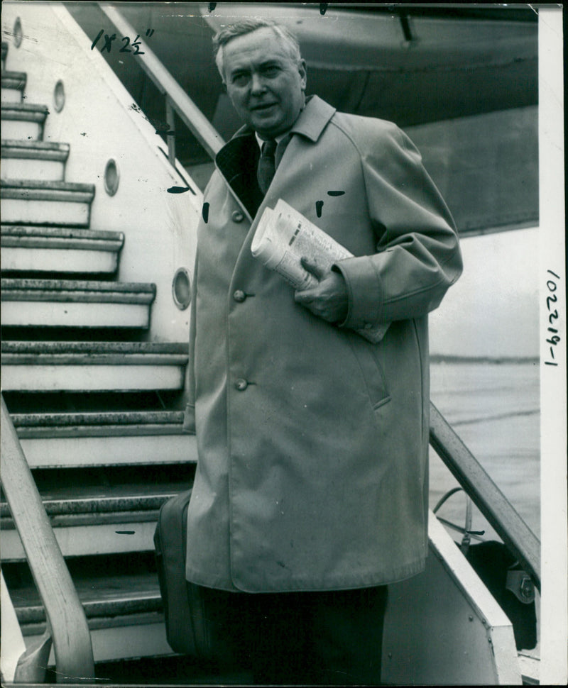 Mr. Harold Wilson - Vintage Photograph