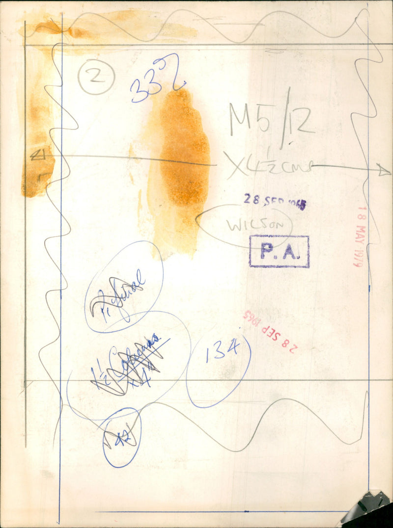 Mr. Harold Wilson - Vintage Photograph