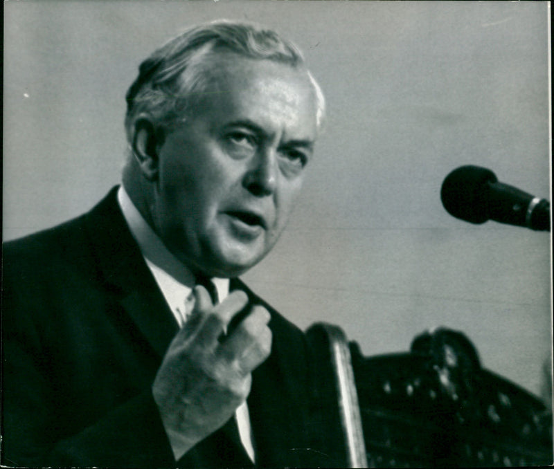 Mr. Harold Wilson - Vintage Photograph