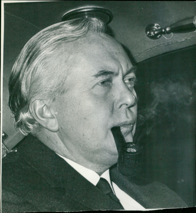 Mr Harold Wilson - Vintage Photograph