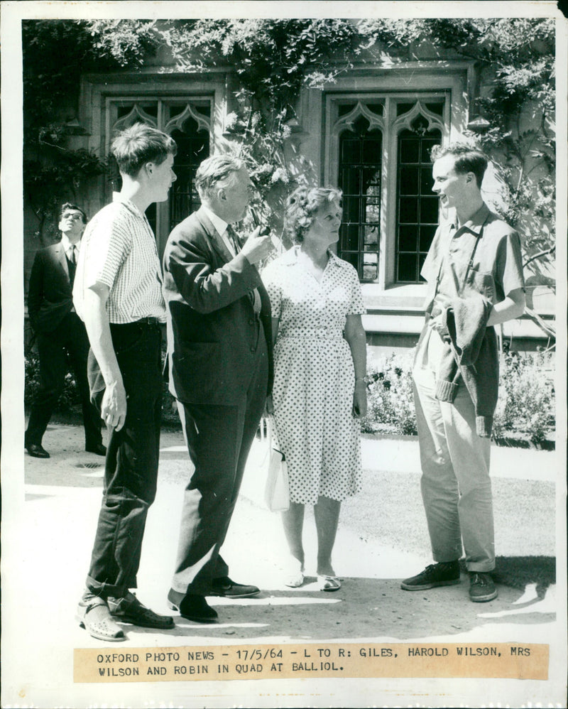 Mr. Harold Wilson - Vintage Photograph