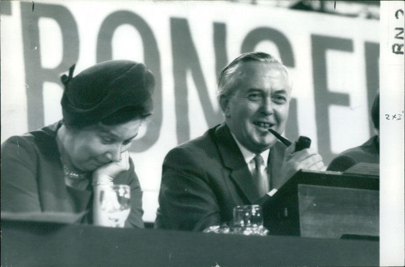 Mr. Harold Wilson - Vintage Photograph