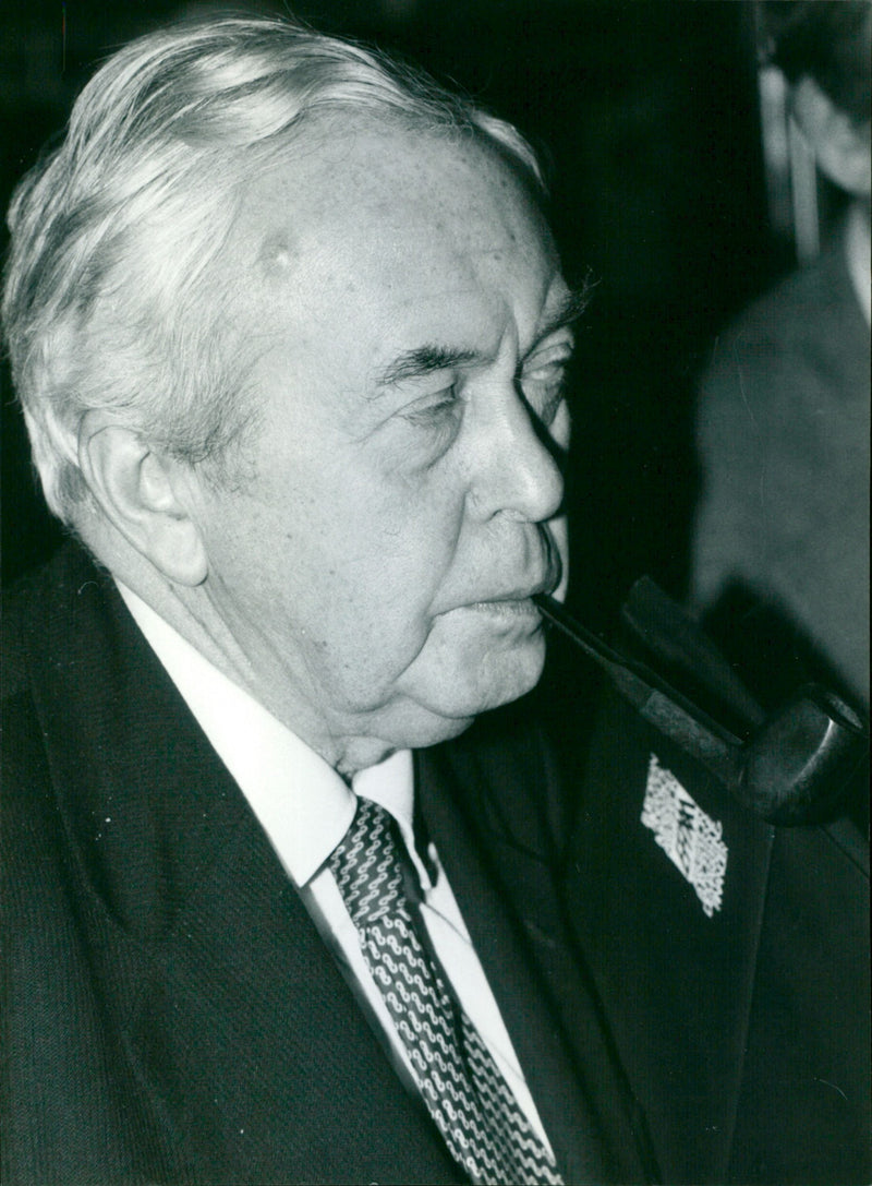 Harold Wilson - Vintage Photograph