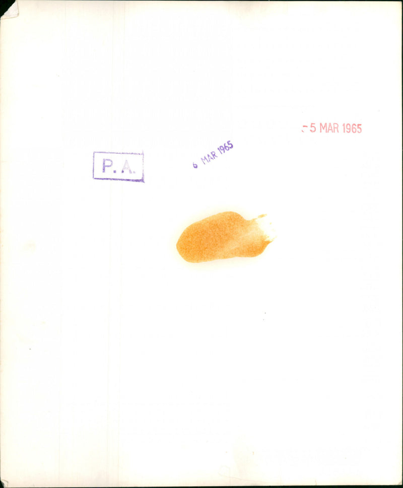 Mr. Harold Wilson - Vintage Photograph