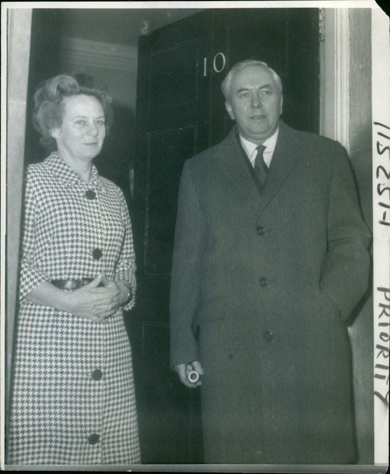 Mr. Harold Wilson - Vintage Photograph