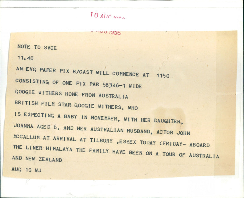 Googie Withers - Vintage Photograph