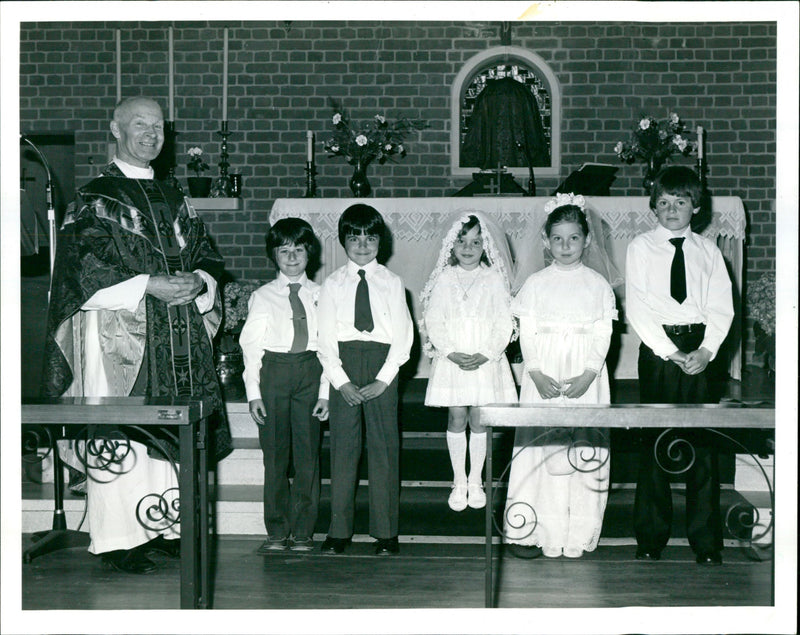 Fr. James Wixted - Vintage Photograph