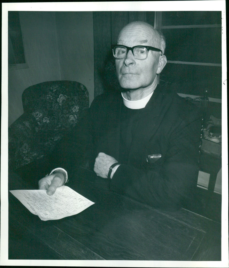 Fr. James Wixted - Vintage Photograph
