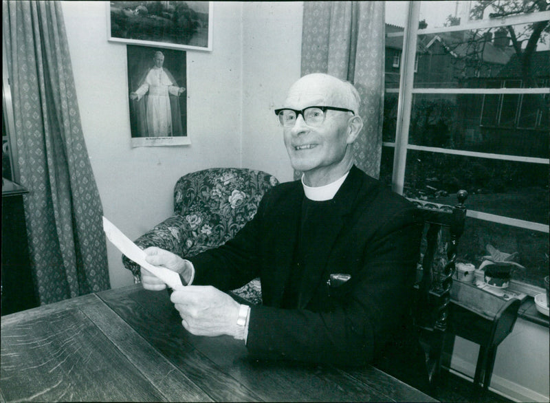 Fr. James Wixted - Vintage Photograph