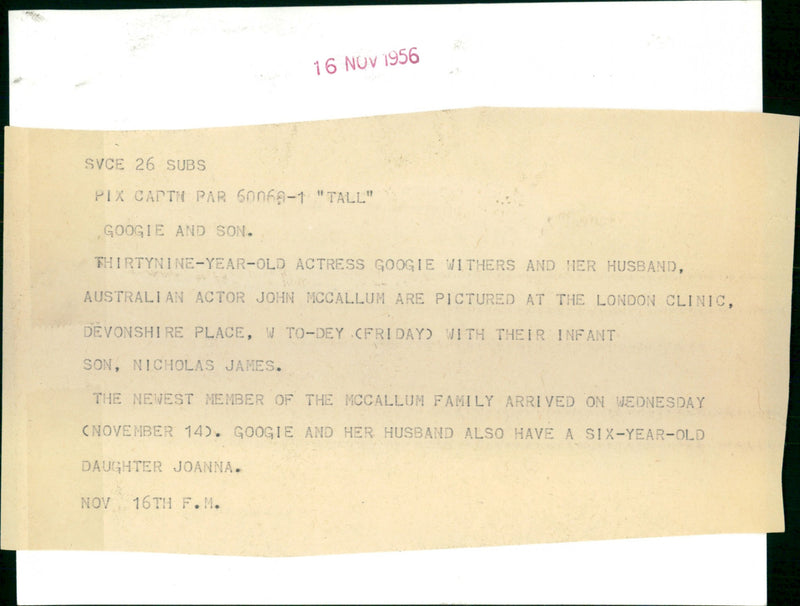 Googie Withers - Vintage Photograph