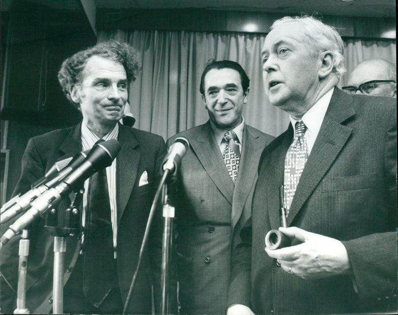 Harold Wilson - Vintage Photograph