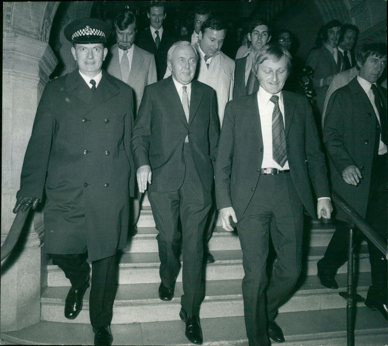 Harold Wilson - Vintage Photograph
