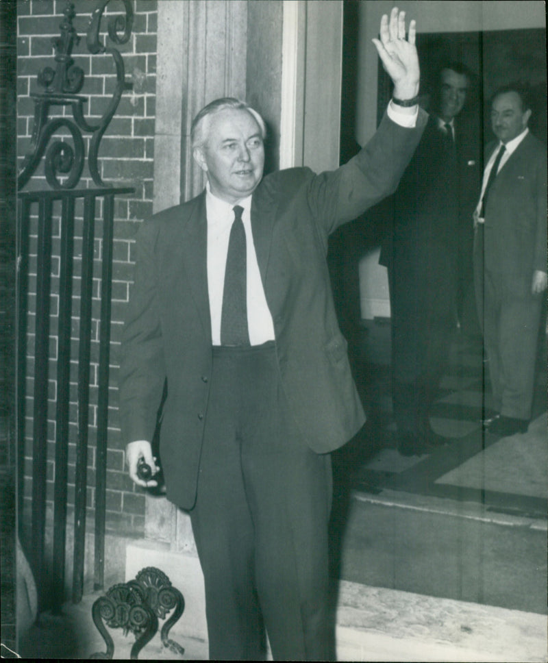 Harold Wilson - Vintage Photograph