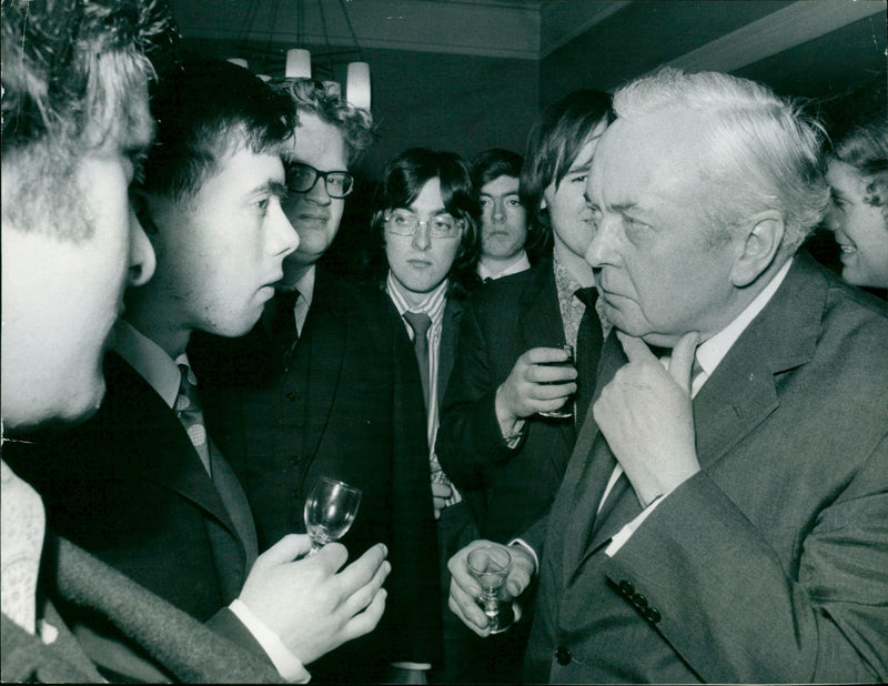 Harold Wilson - Vintage Photograph