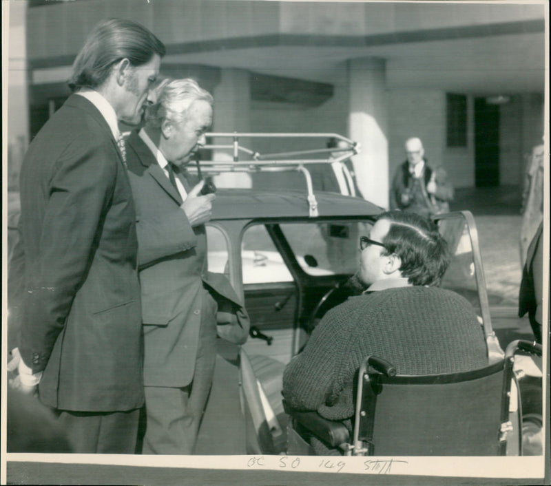 Harold Wilson - Vintage Photograph