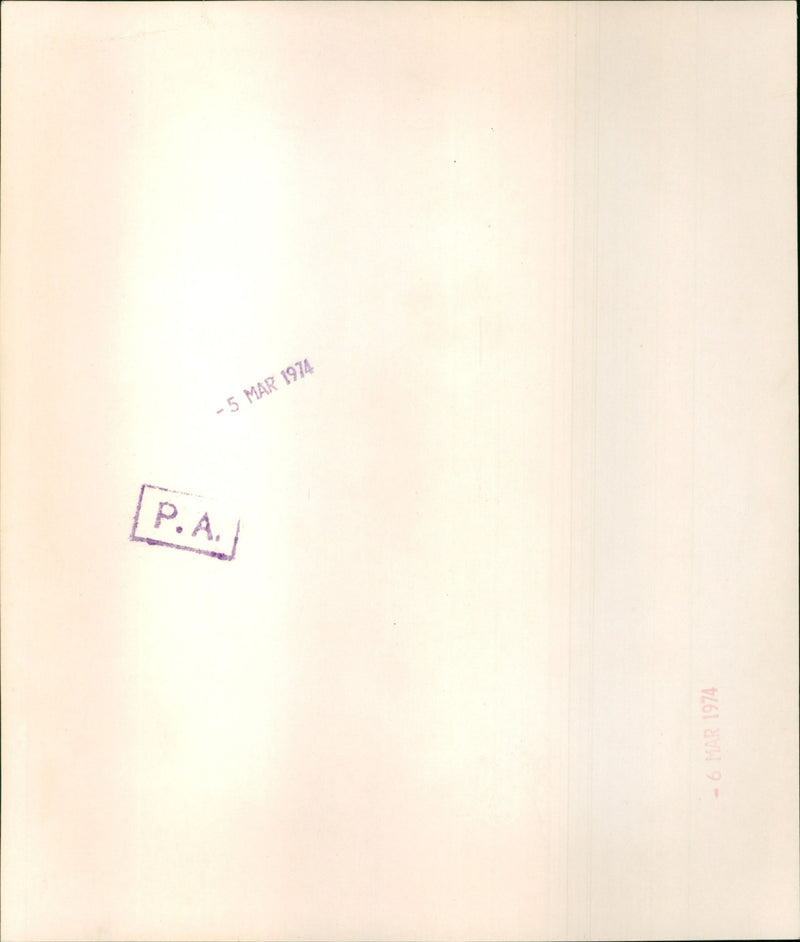 Harold Wilson - Vintage Photograph