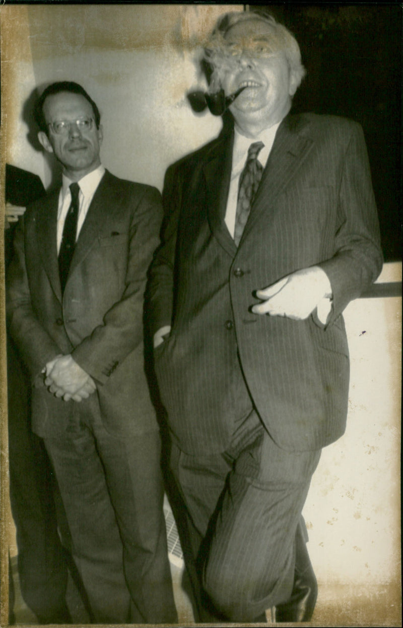 Harold Wilson - Vintage Photograph