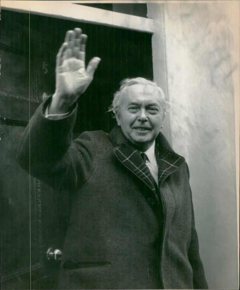 Harold Wilson - Vintage Photograph