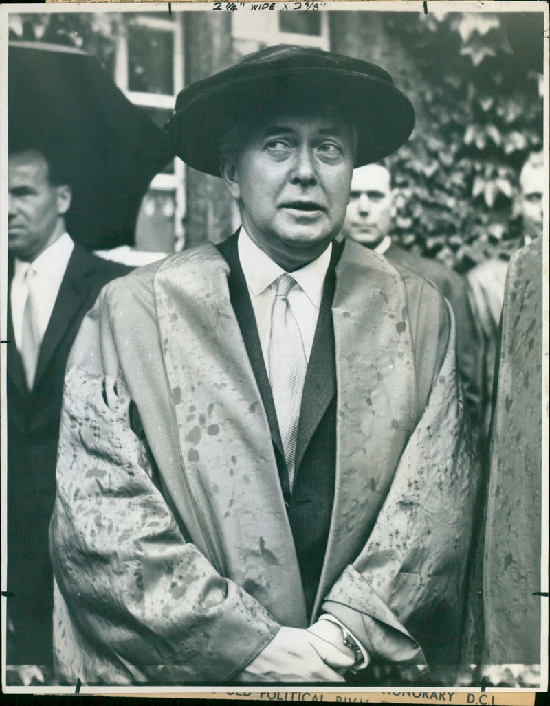 Harold Wilson - Vintage Photograph