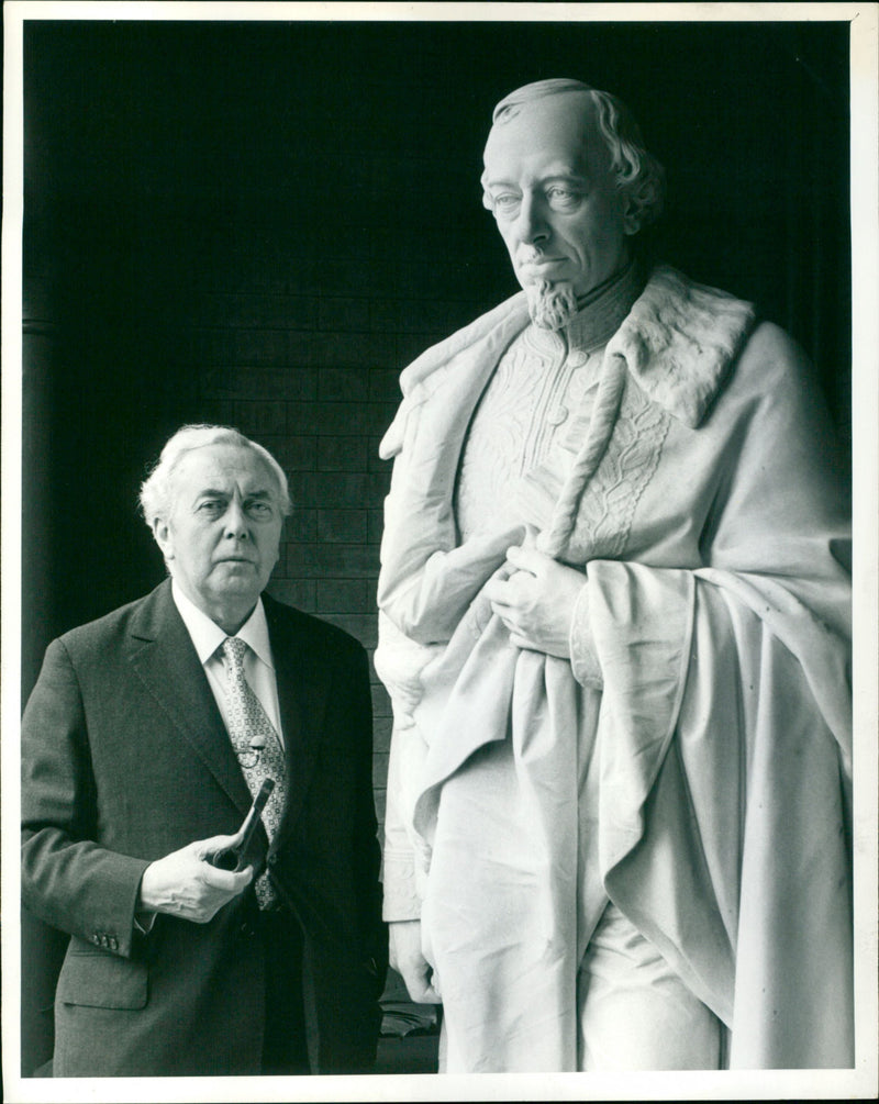 Harold Wilson - Vintage Photograph
