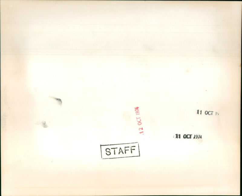 Harold Wilson - Vintage Photograph