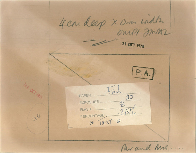 Harold Wilson - Vintage Photograph