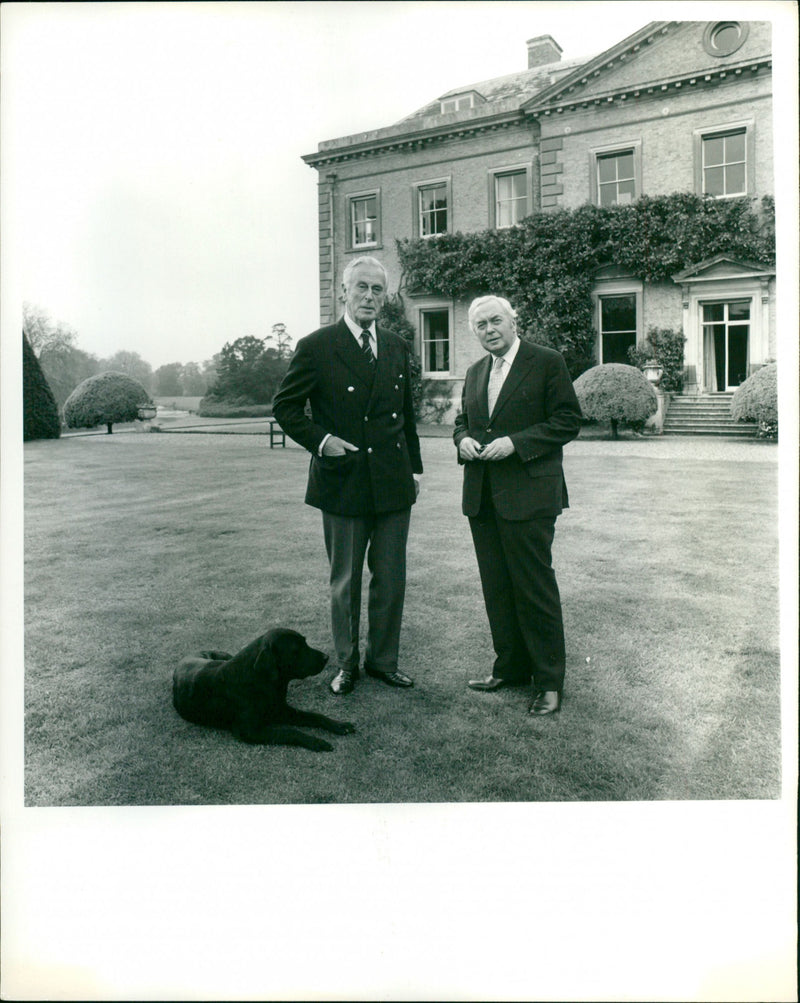 Harold Wilson - Vintage Photograph