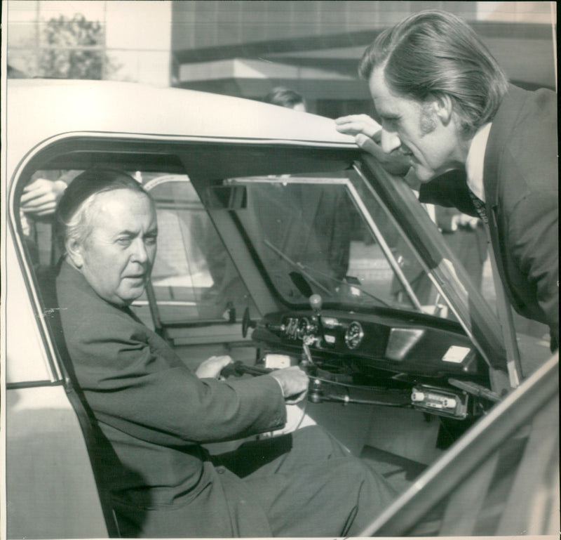 Harold Wilson - Vintage Photograph
